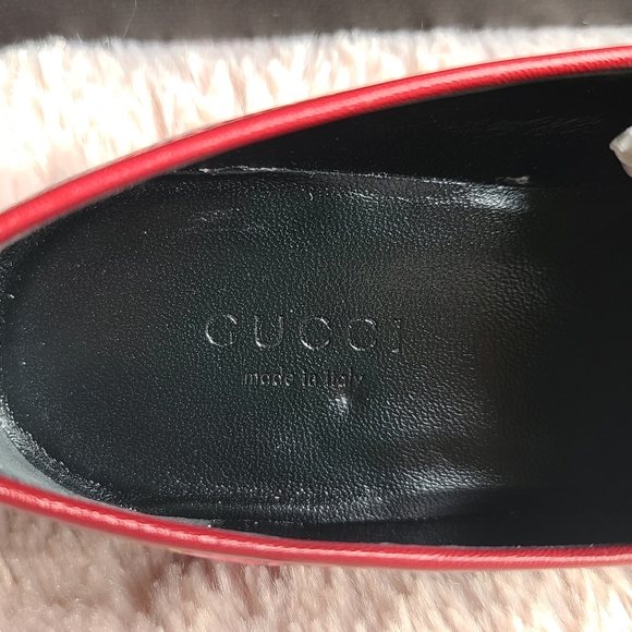 GUCCI Jordaan Multicolor Supreme GG canvass floral print  malaga kid Loafers - Picture 15 of 16